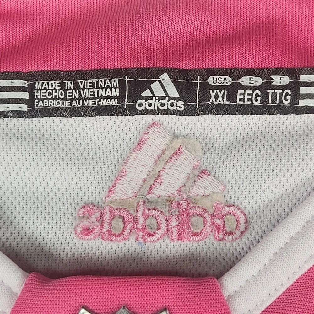 Jaden Schwartz Adidas Shirt Womens  XXL Pink St. Louis Blues 17 NHL‎ Hockey - Picture 5 of 11